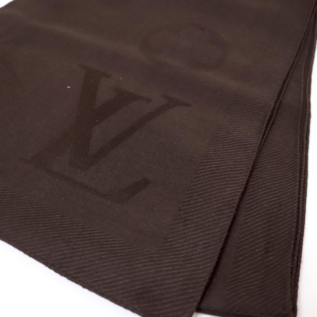 LOUIS VUITTON 大判カシミヤシルクストール 62×184cm n53