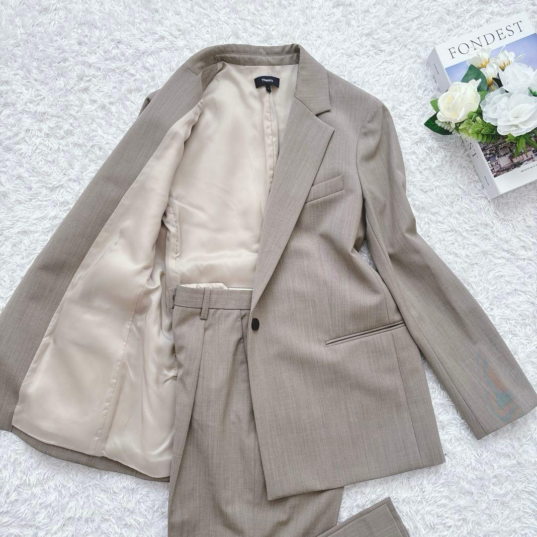 【22AW】定価7.4万 Theory パンツスーツ ジャケット