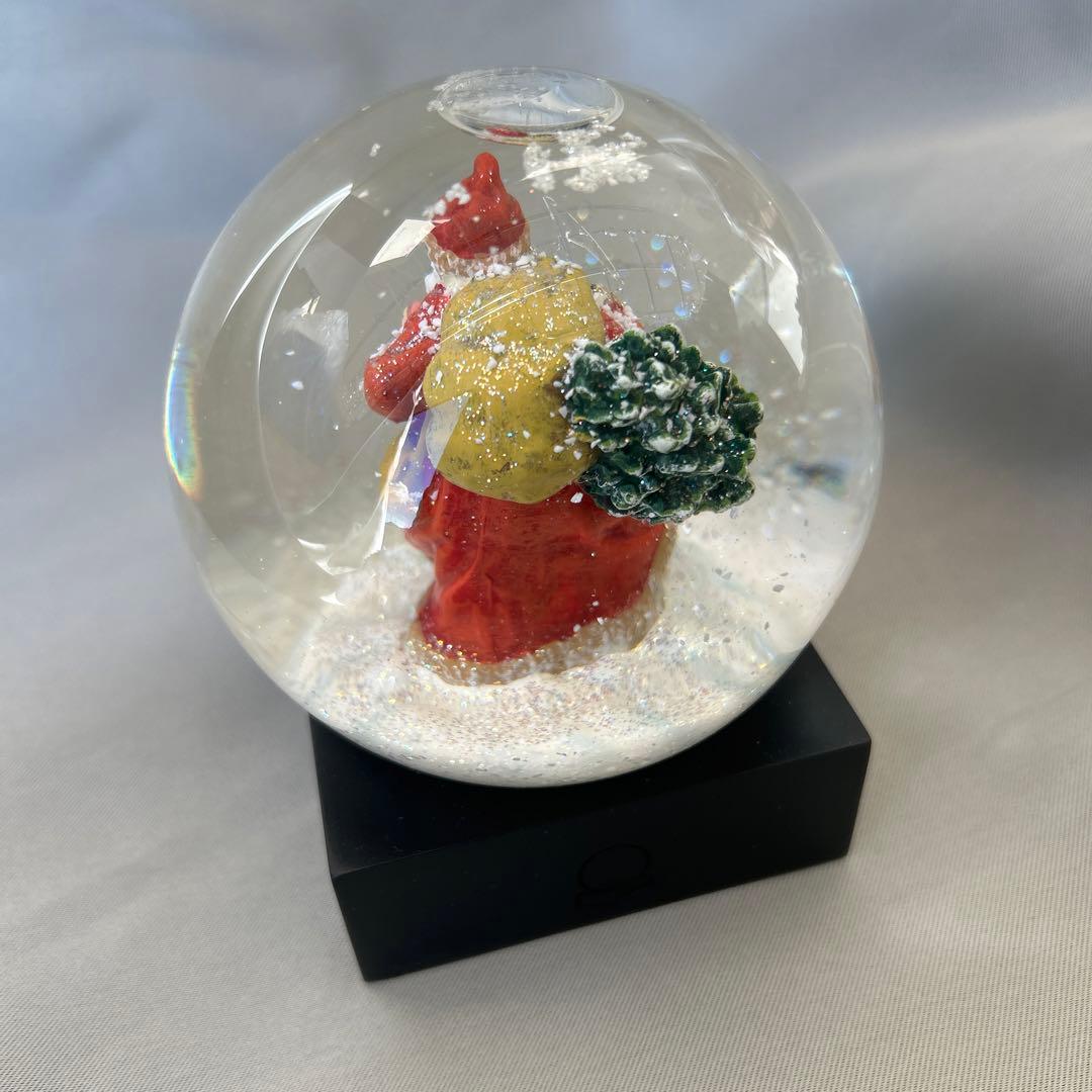 新品 クールスノーグローブ スノードーム クリスマス サンタクロース