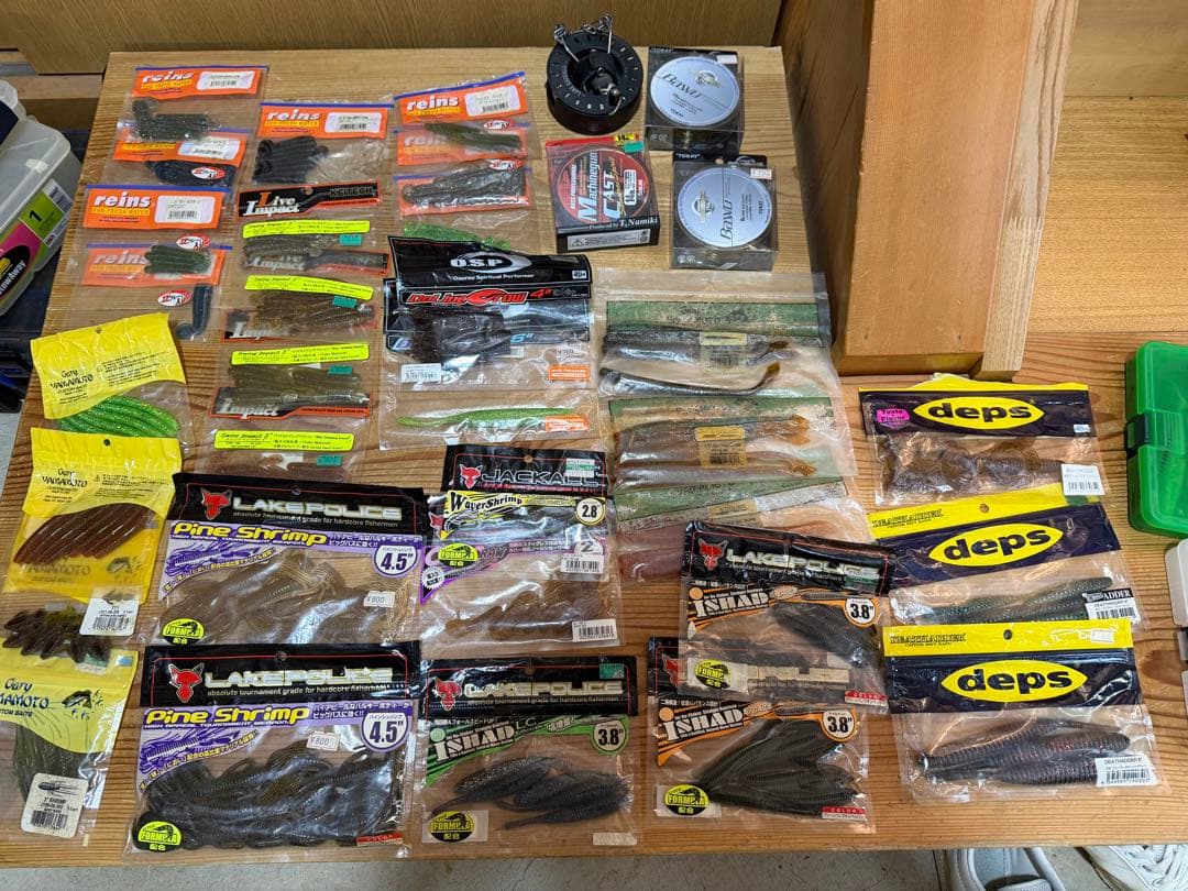 バス釣り引退セット❣️ルアーまとめ売りハードルアー ソフトルアー セットお買い得‼️