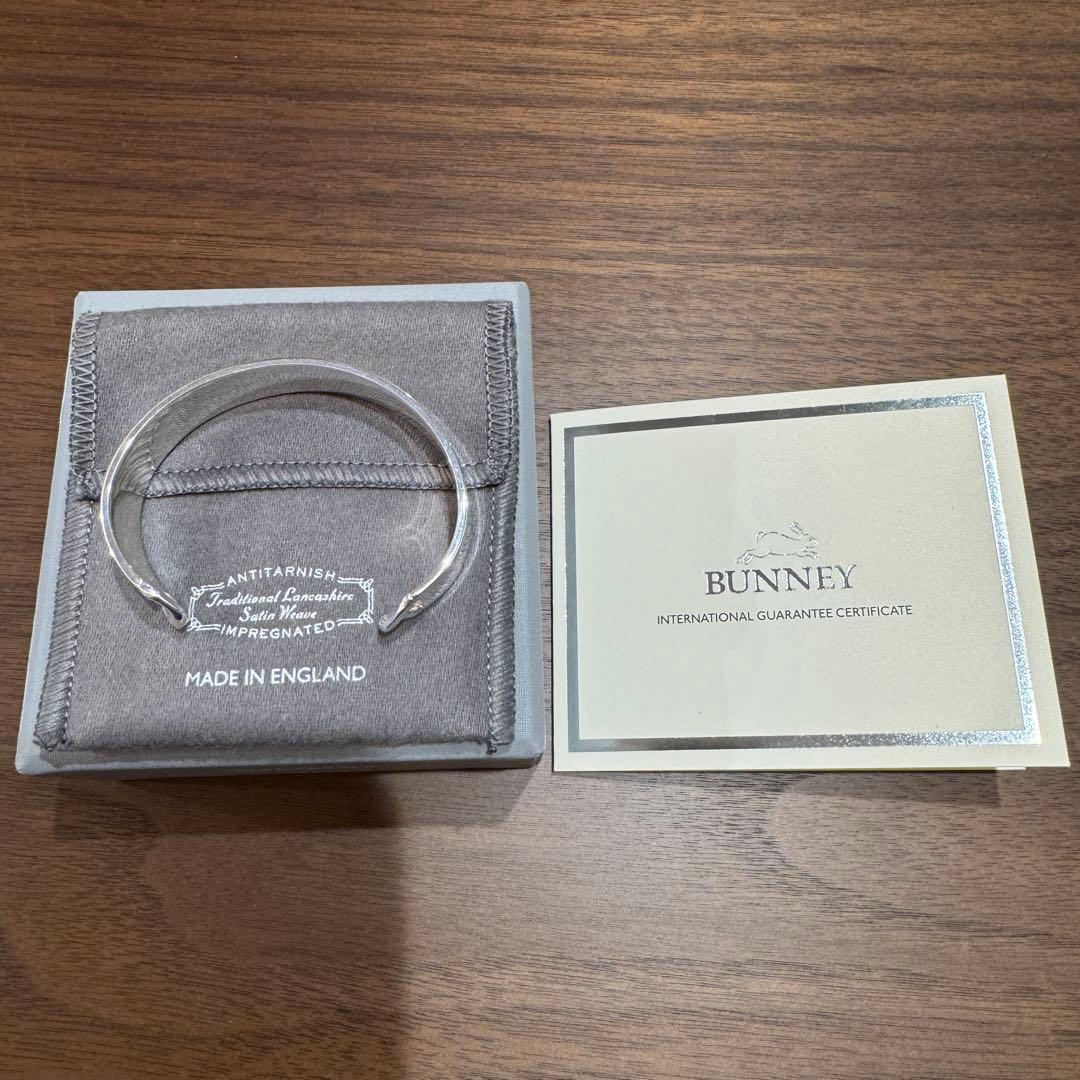 【美品】BUNNEY ID Bar Cuff L バニー バングル ブレスレット