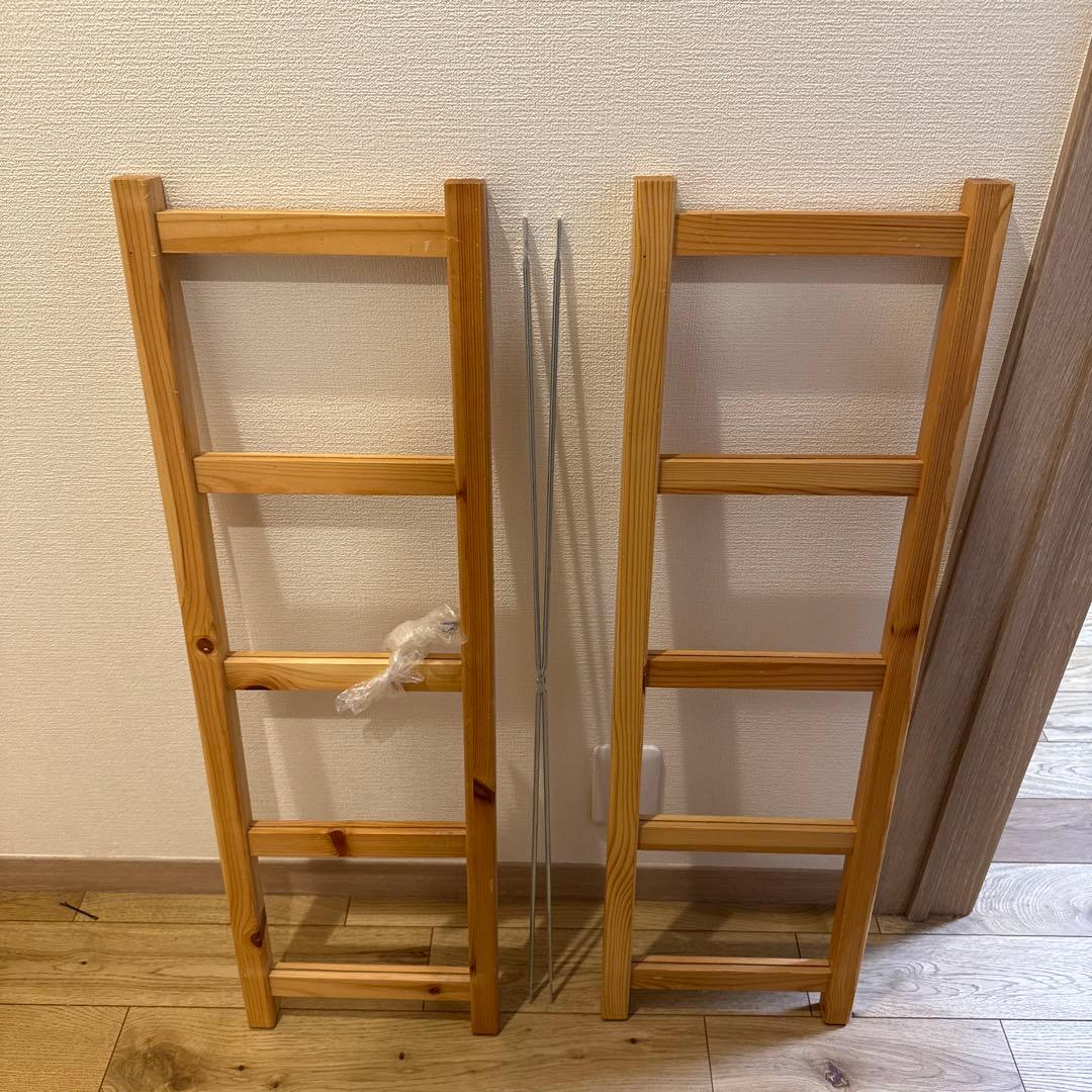 パイン材ユニットシェルフ奥行２５ｃｍタイプ・５８ｃｍ幅・小