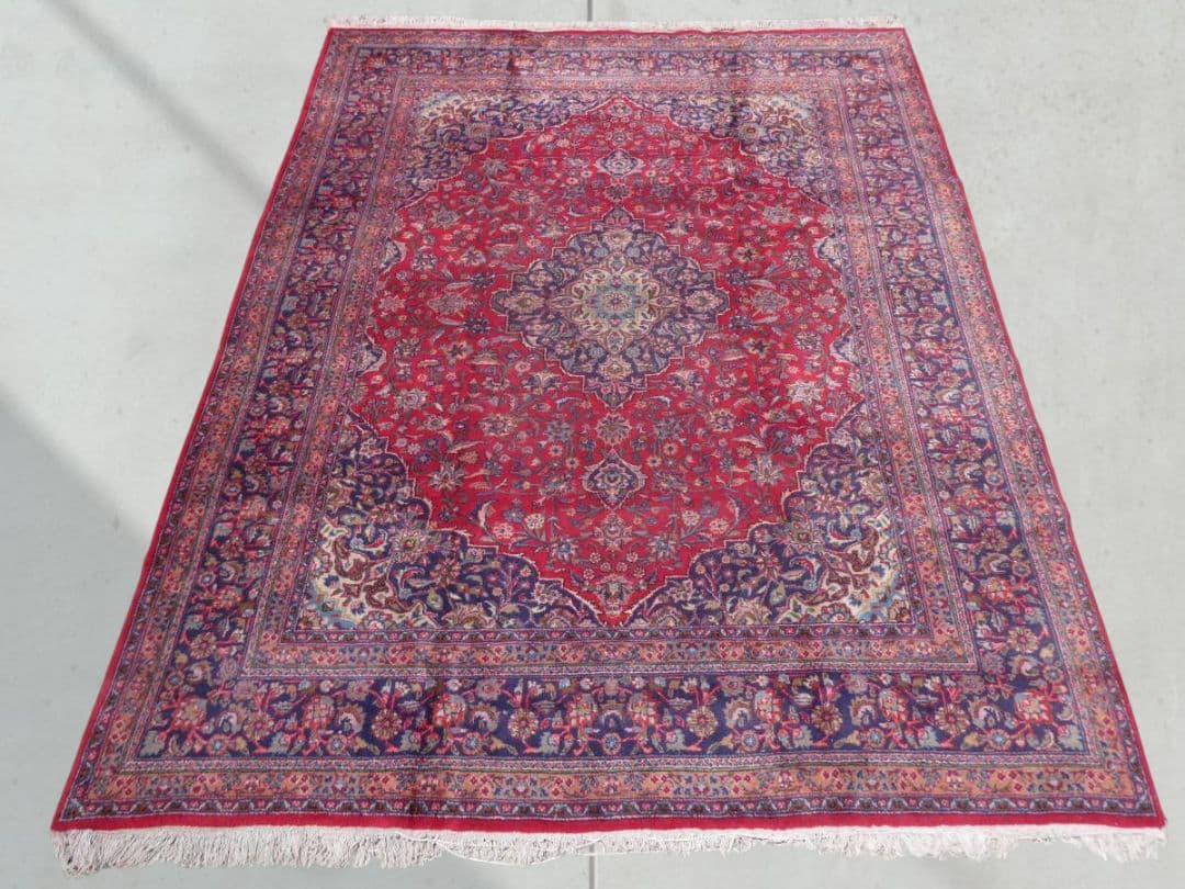 大判　ペルシャ絨毯　387×299cm　イラン産　手織り