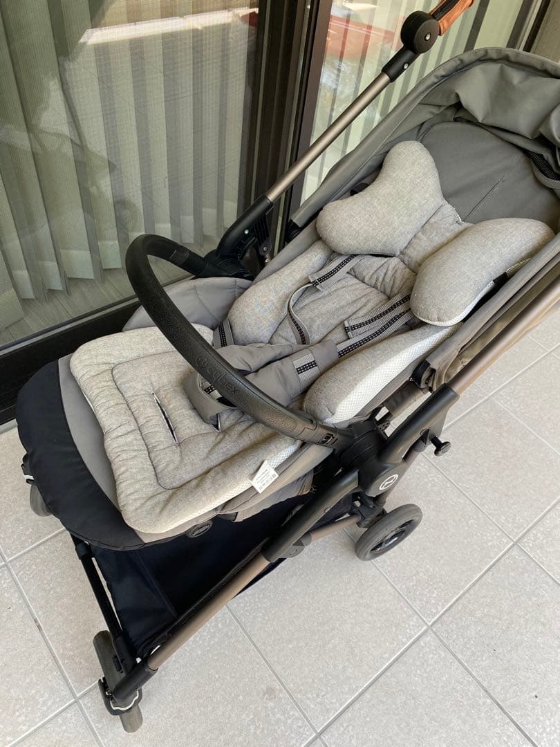 【Mina】cybex メリオ アルミ グレー ベビーカー