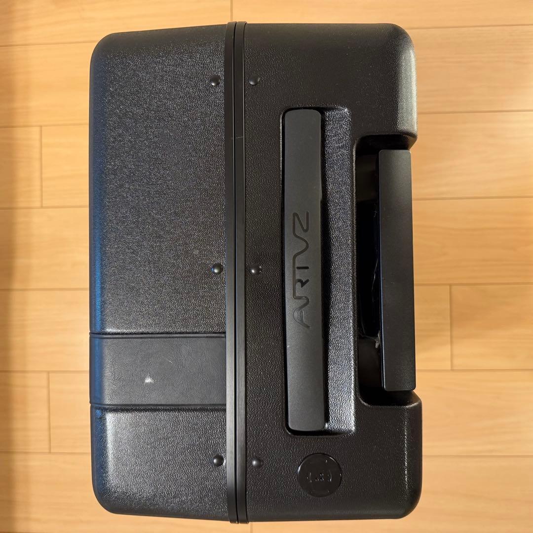 電動キャリーケース　ブラック　【自動追尾機能・騎乗機能付き】　ARTVZ