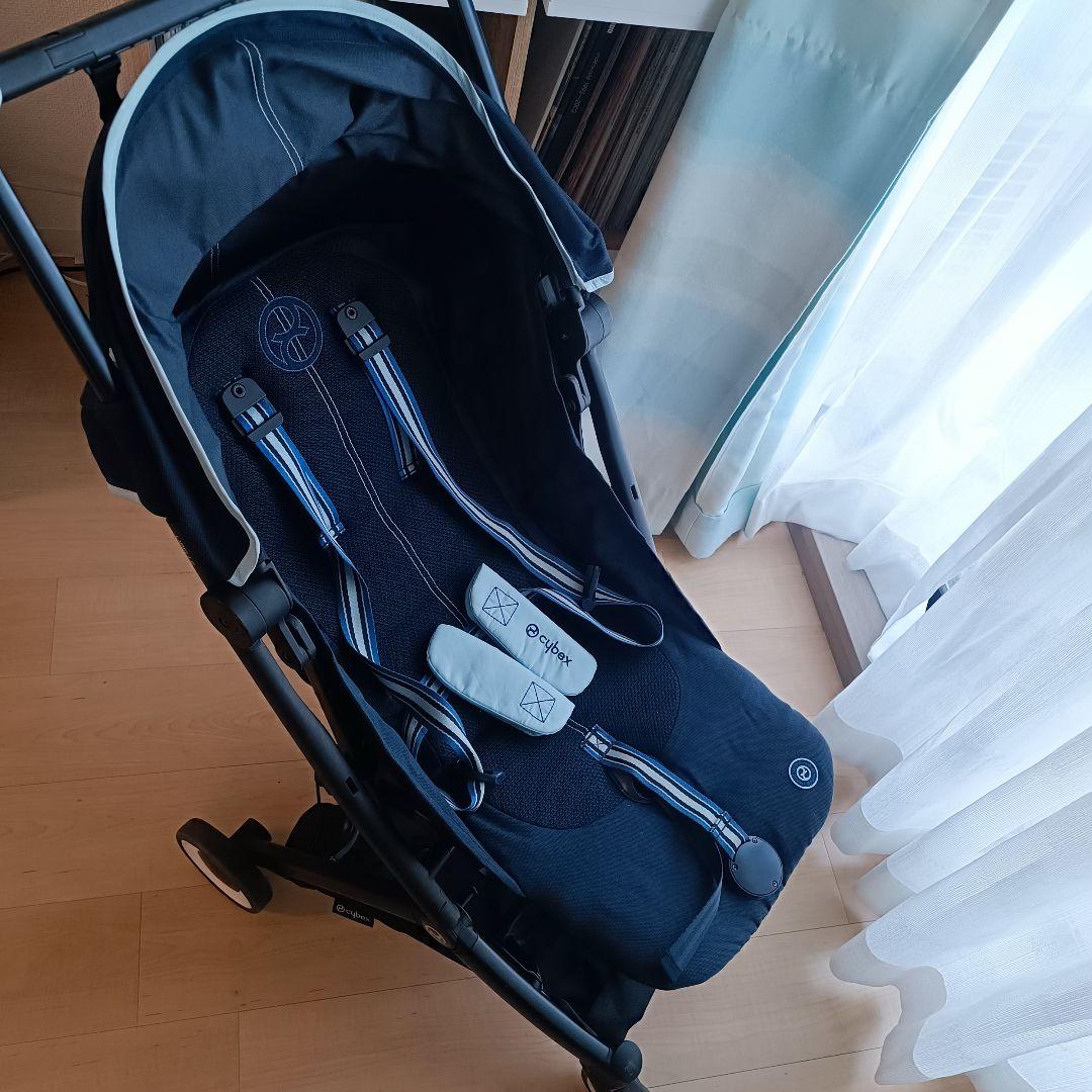 Cybex 2023年購入　サイベックス　リベル　ベビーカー　オーシャンブルー