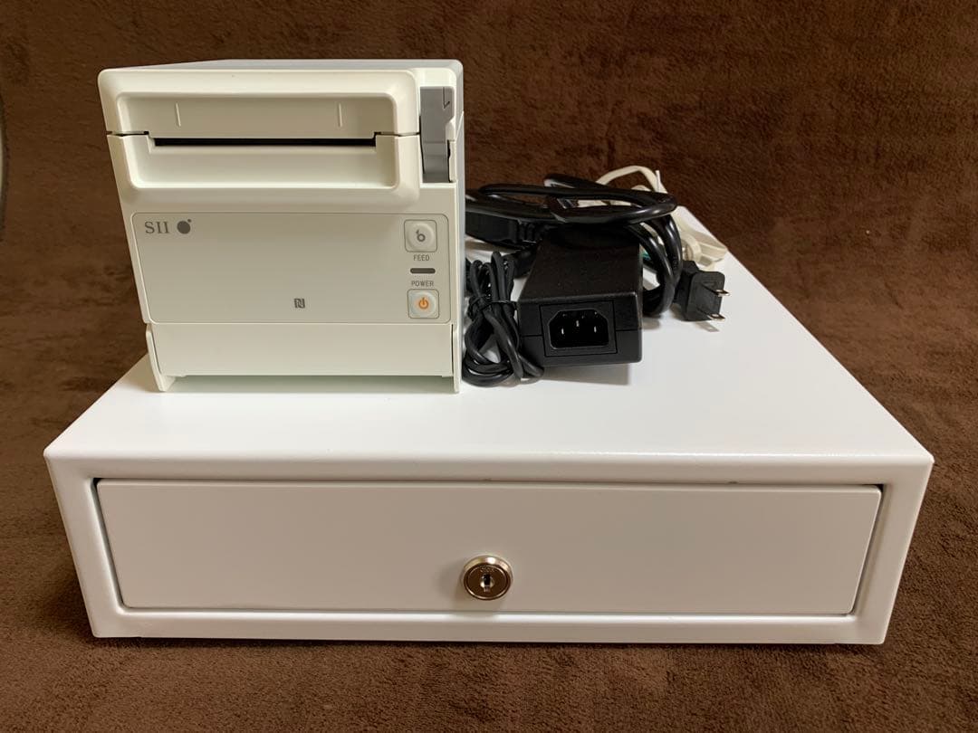 レジスター用キャッシュドロワー ホワイト エアレジ対応