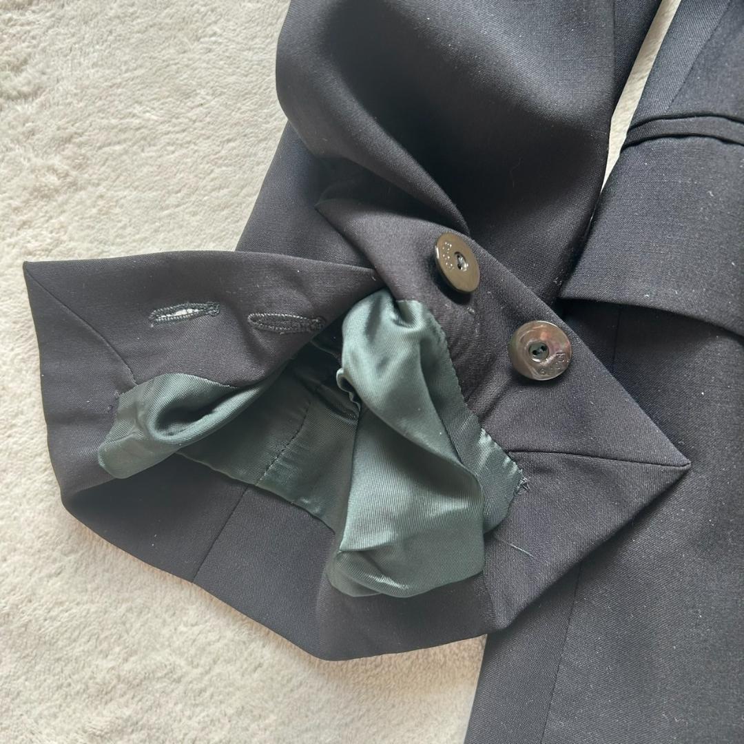 美品　グッチ　スーツセット　パンツ　黒　上40(L) 下38(M)