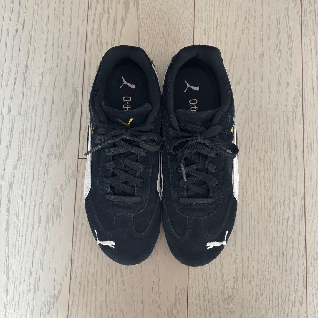 PUMA スピードキャット /スエード ブラック スニーカー