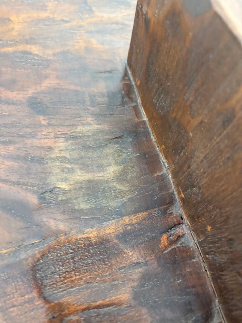 M113アンティーク調木製ラック 幅995mm