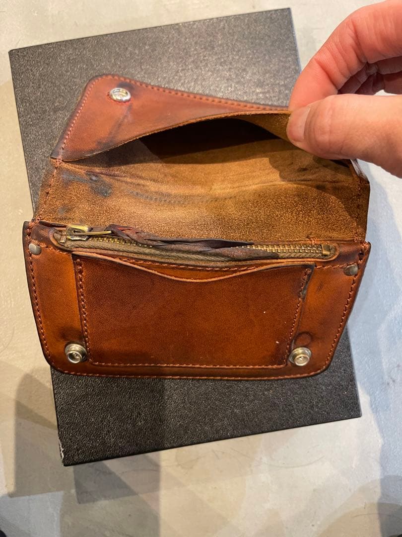 LARRY SMITH ブラウン長財布