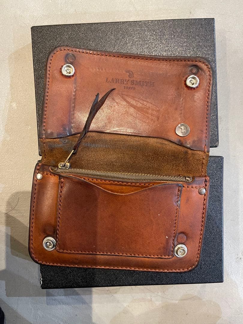 LARRY SMITH ブラウン長財布
