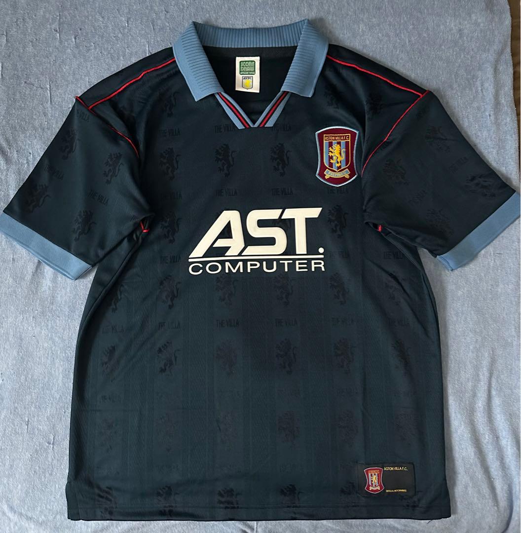 【現地購入】アストンヴィラ　希少レトロユニフォーム　アストンビラ　ユニフォーム