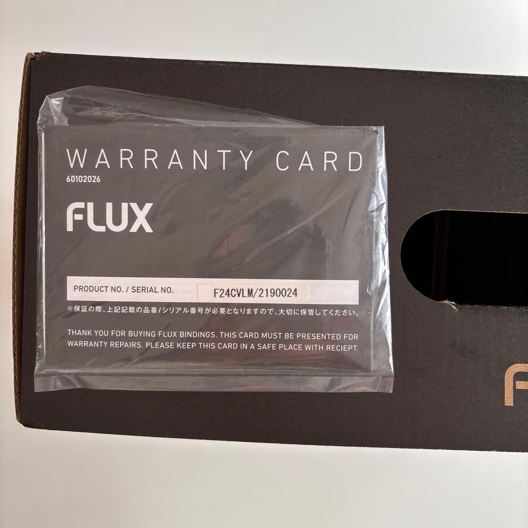 フラックス Lサイズ CV マルチカラー ビンディング スノーボード