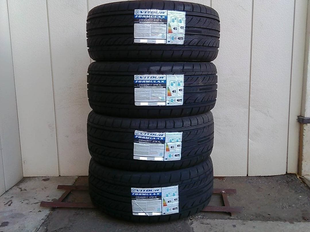 送料込☆VITOURFOMULA X☆235/45R17☆夏タイヤ