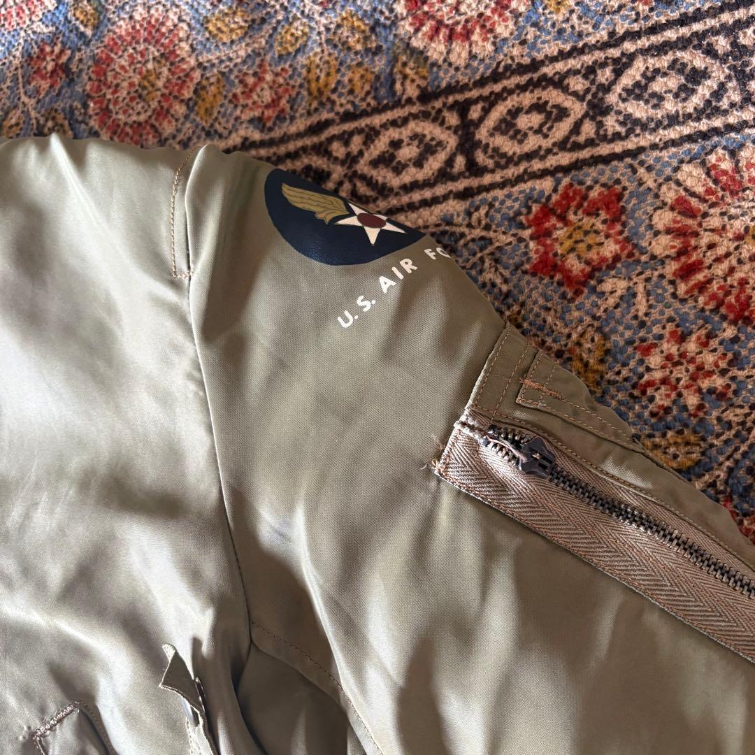 【極美品】Buzz Rickson's バズリクソンズ MA-1 肉厚 M品番