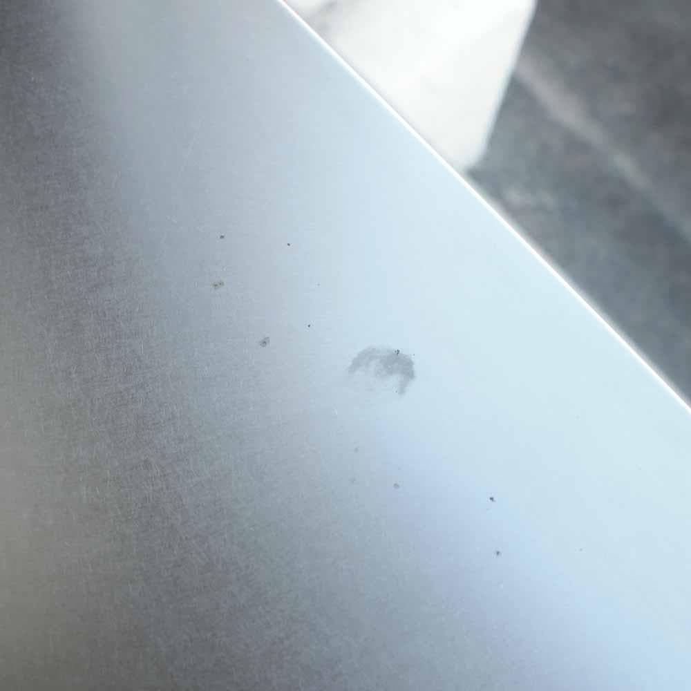 美品 トーヨーキッチンスタイル 銀嶺ステンレス ダイニングテーブルZR24173