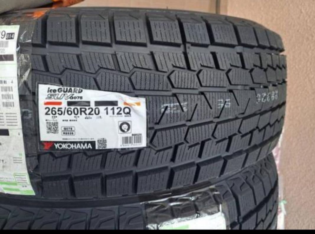 YOKOHAMA iceGUARD 265/60R20 4本セット