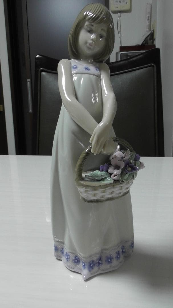 LLADRO　リヤドロ【お花の宝物】２　リアドロ　 インテリア　L310