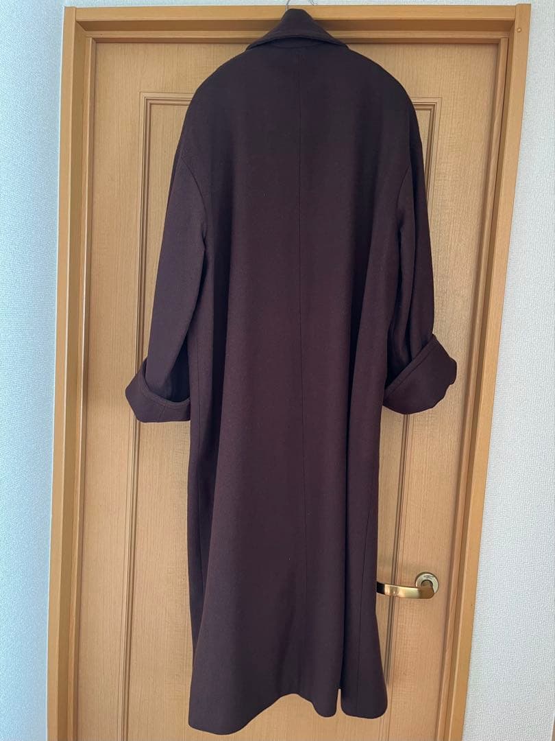 美品　カレンソロジー　ワイドスリーブロングコート　ブラウン