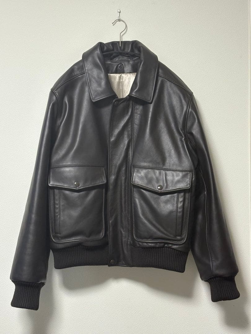 25aw lemaire leather blouson レザーブルゾン