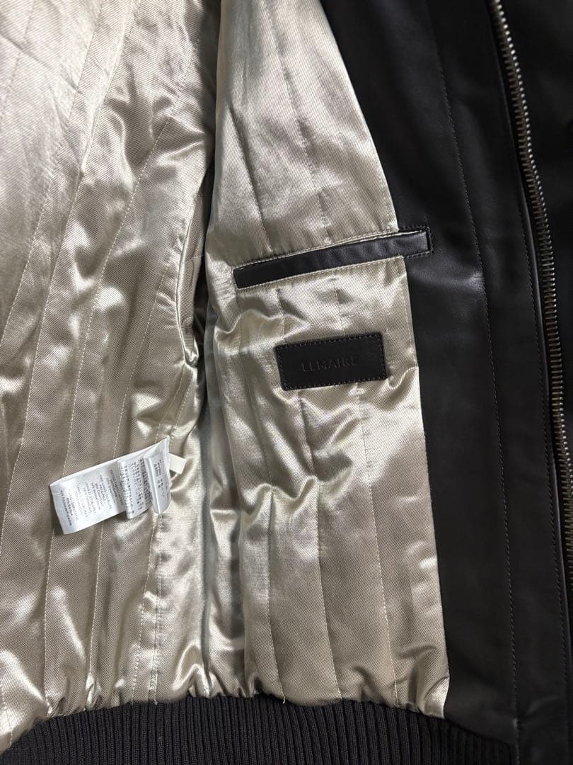 25aw lemaire leather blouson レザーブルゾン
