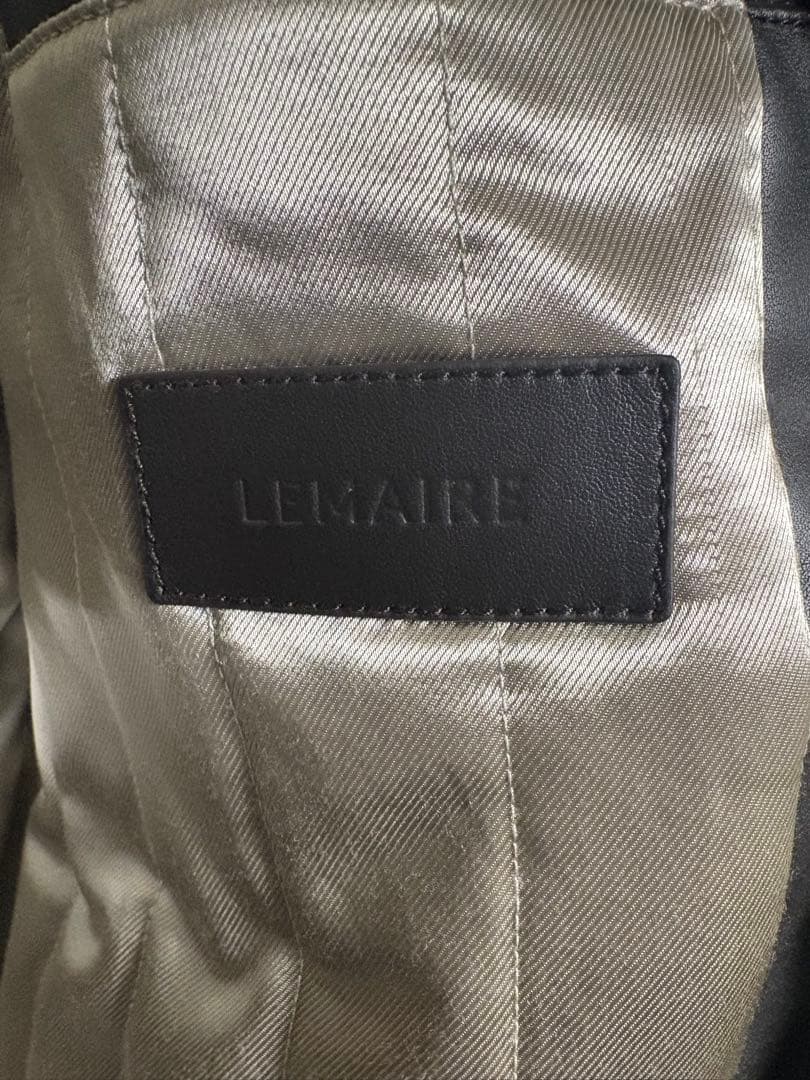 25aw lemaire leather blouson レザーブルゾン