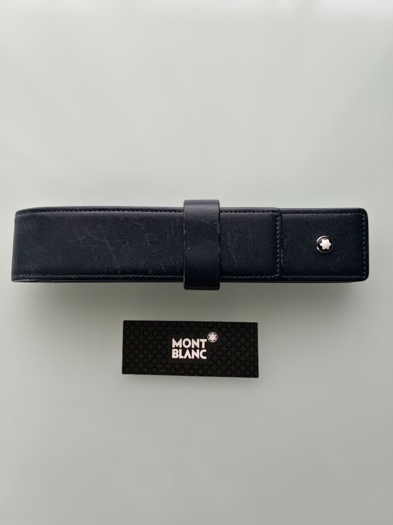 ◾️MONT BLANC モンブラン◾️SIENA シエナ◾️紺色◾️一本差し◾️