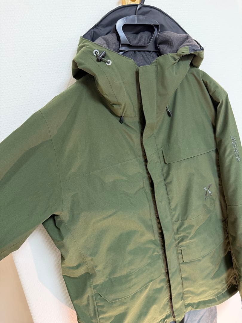 シマノ　XEFO フィッシングスーツセット　オリーブ　Ｌ