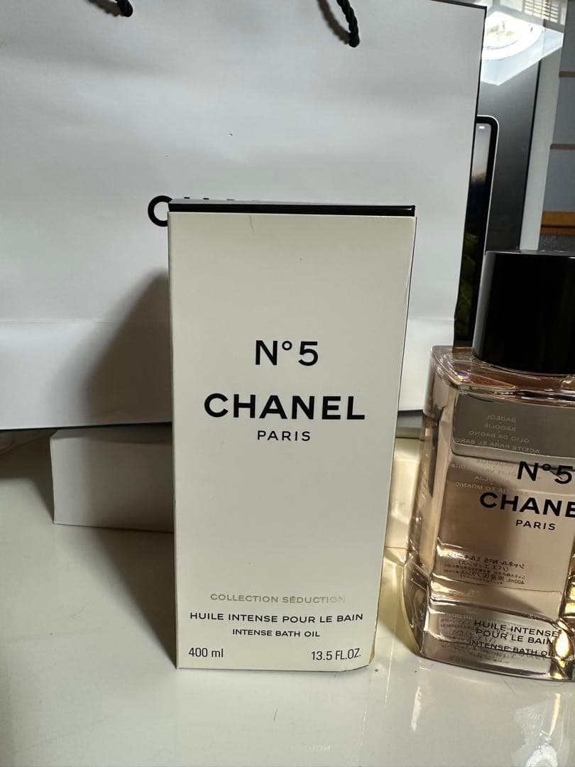 CHANEL N°5 バスオイル 400ml 専用バッグ付き