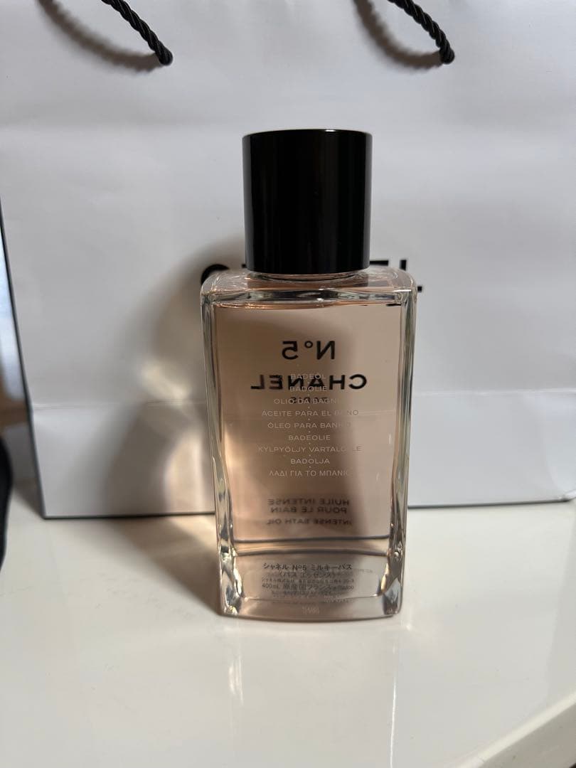 CHANEL N°5 バスオイル 400ml 専用バッグ付き
