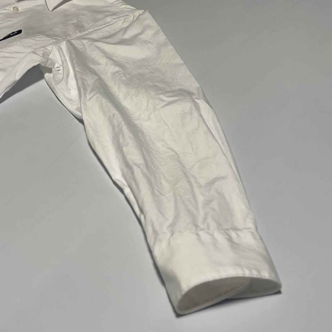 PLAY COMME des GARCONS 白シャツ　S ハートワッペン