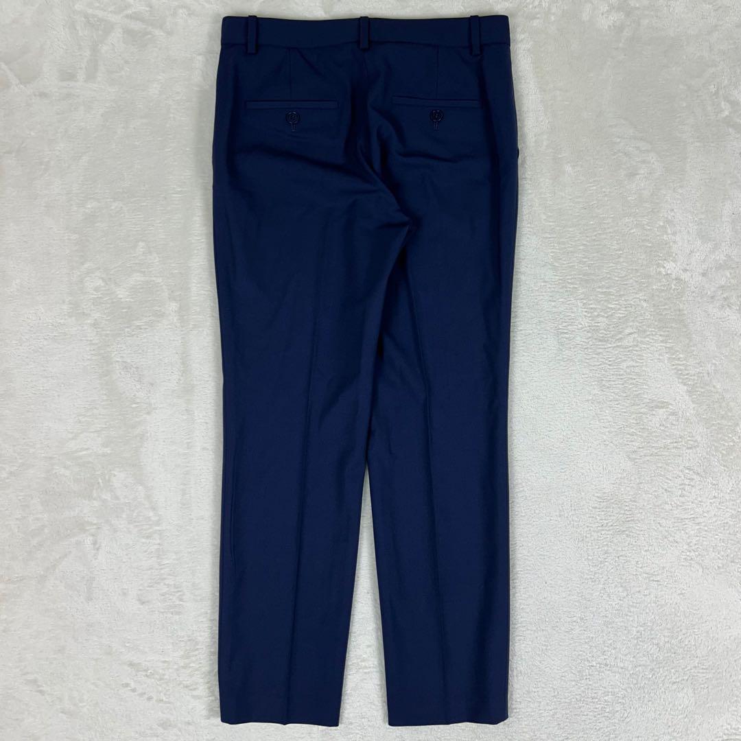 美品♡Theory ノーカラーパンツスーツセットアップtraceablewool