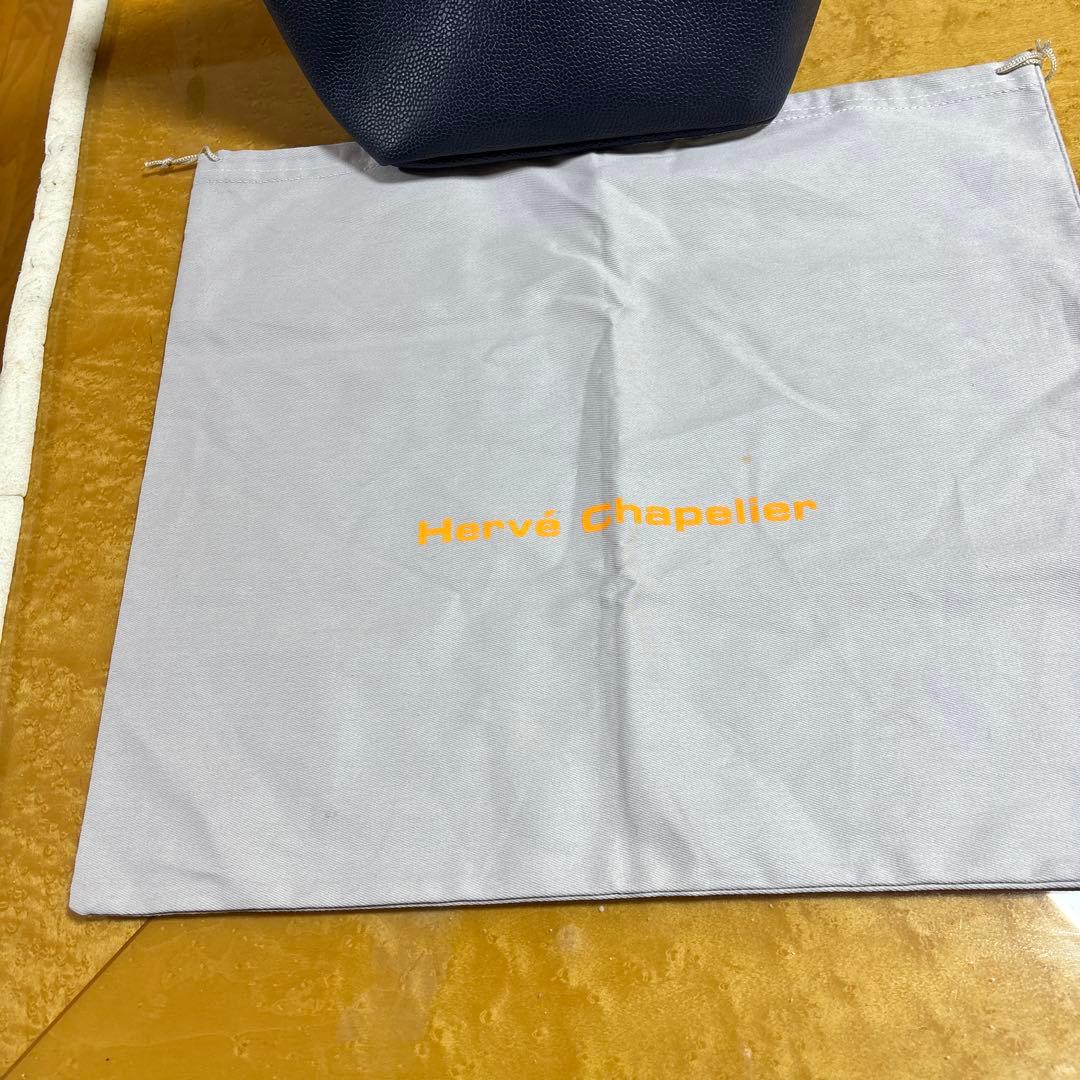 エルベシャプリエ　707GP 舟型　ネイビー