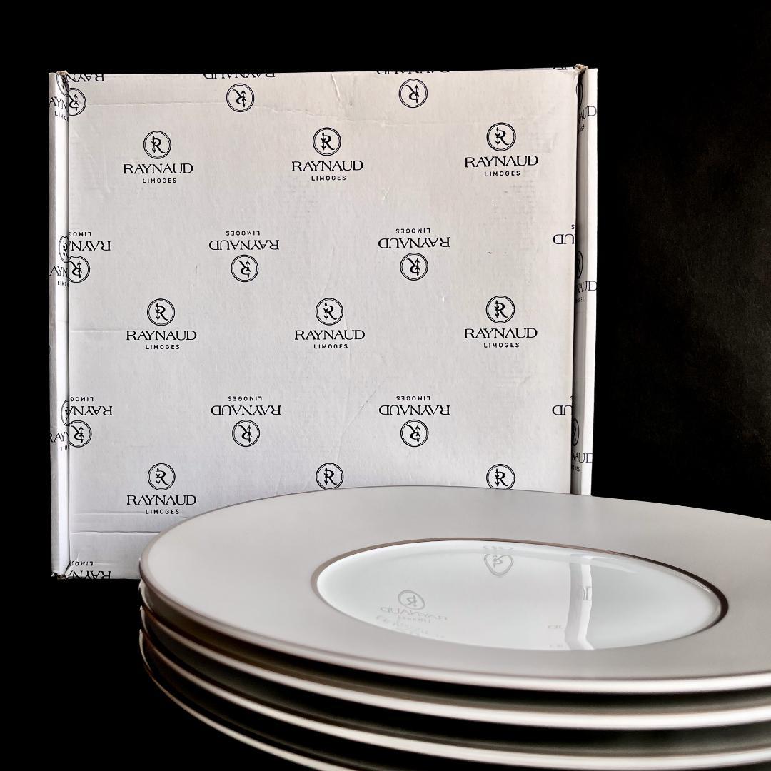 ★新品未使用　超美品★RAYNAUD　レイノー アメリカンディナープレート　４枚