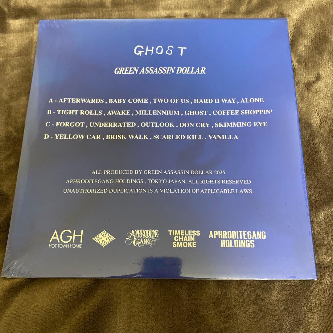 GHOST 2LP GREEN ASSASSIN DOLLAR 舐達麻