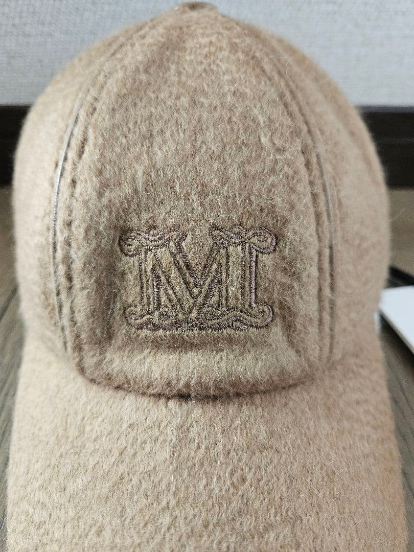 Max Maraマックスマーラ　ピュアカシミヤベースボールキャップ　帽子　新品