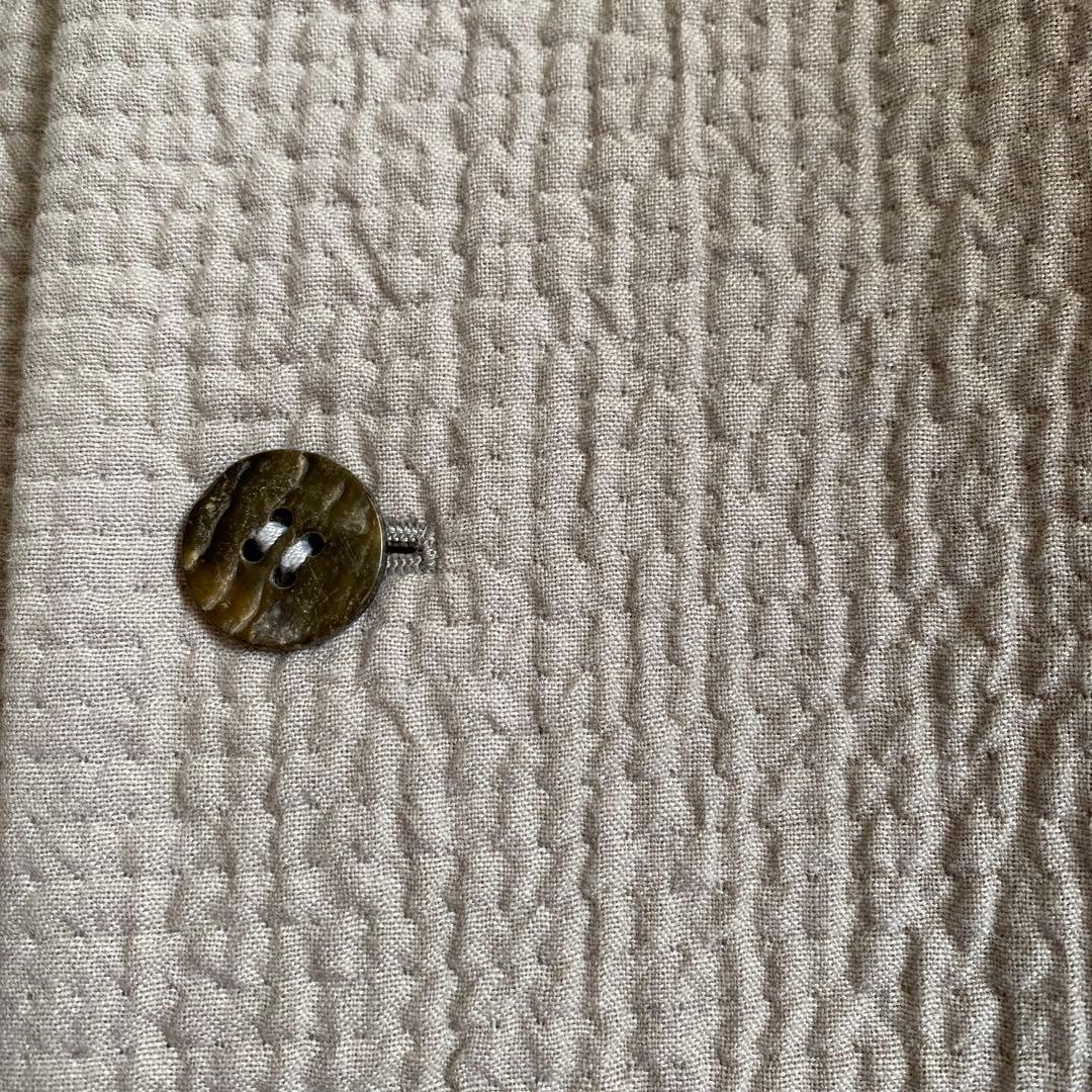 ヨーガンレール　未使用近　コットンウールダブルのコート　ババグーリ