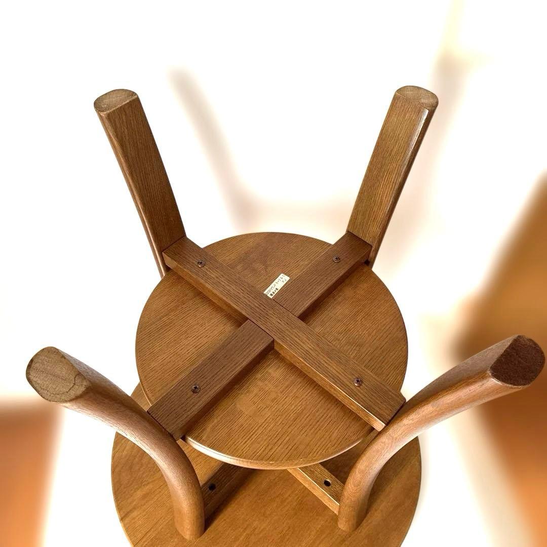 【極美品】浜本工芸 / HAMAMOTO サイドテーブル 曲げ木曲がり木コーヒー