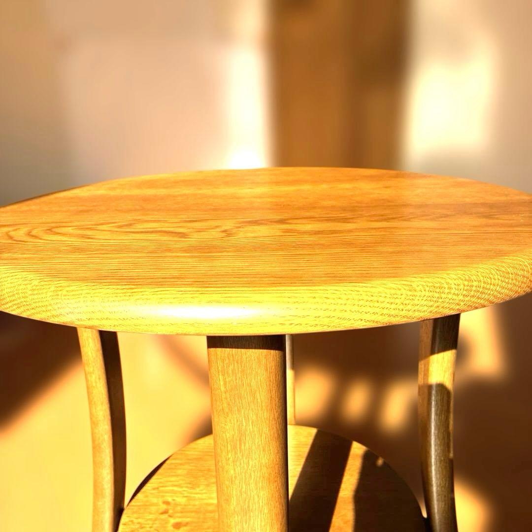 【極美品】浜本工芸 / HAMAMOTO サイドテーブル 曲げ木曲がり木コーヒー