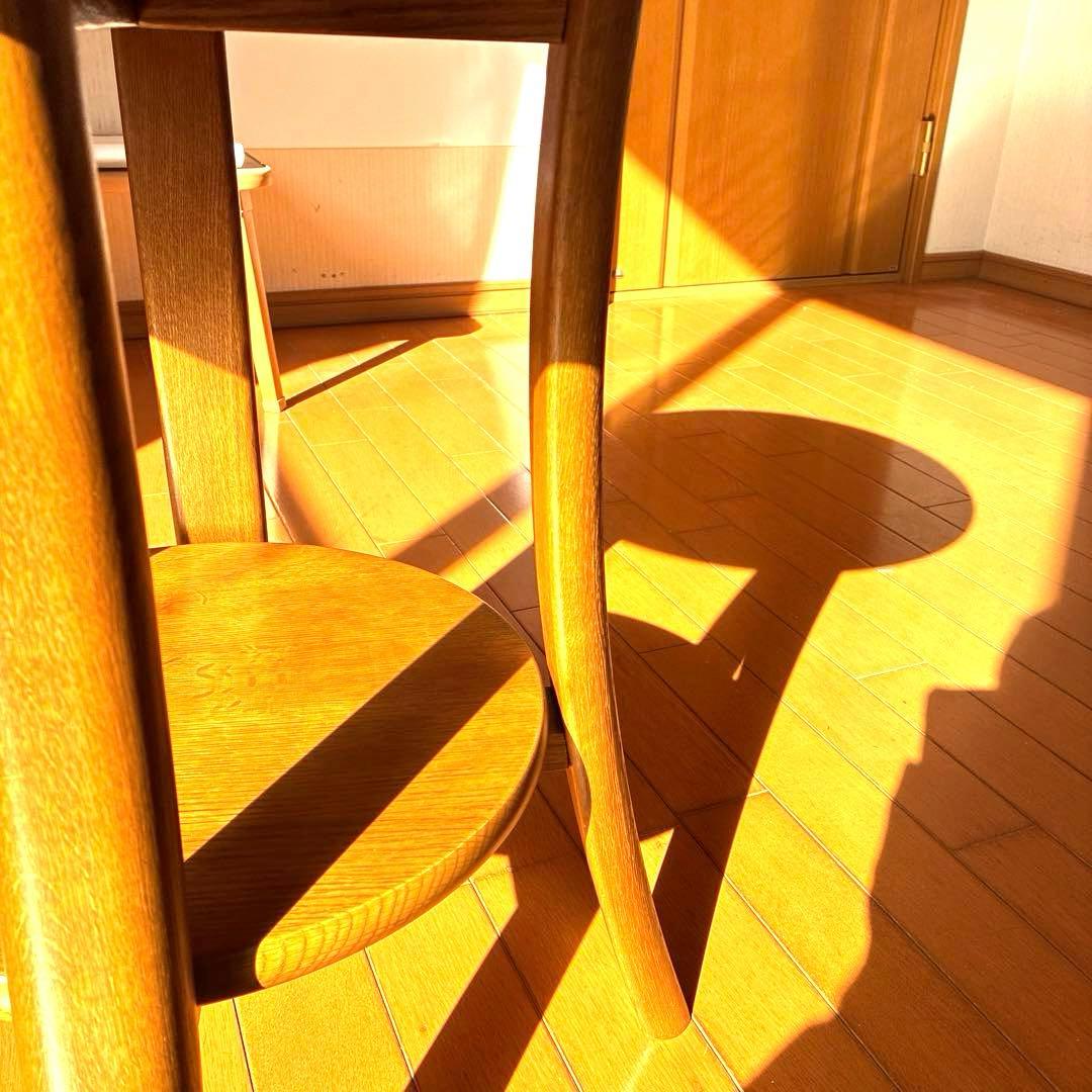 【極美品】浜本工芸 / HAMAMOTO サイドテーブル 曲げ木曲がり木コーヒー