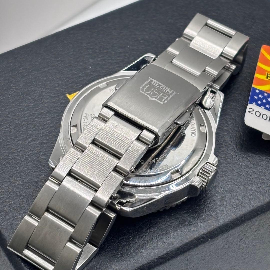 ELGIN ECO SOLAR DRIVE ソーラー腕時計 FK-1426-FL