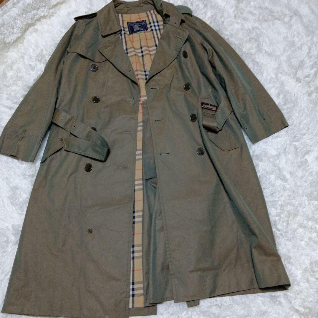 Burberrys　バーバリー　玉虫色　ヴィンテージ　トレンチコート　男女兼用