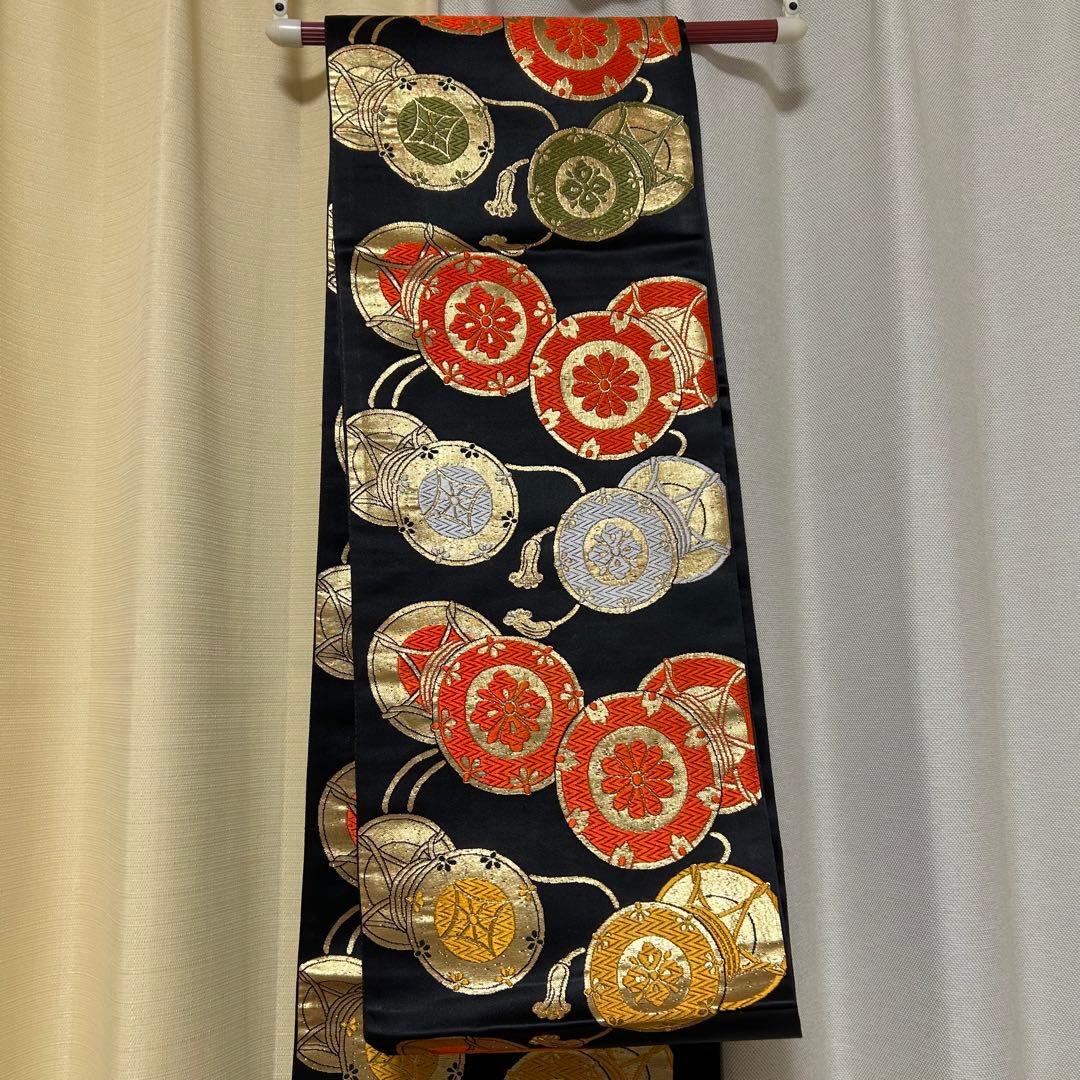 七五三 振袖と帯 セット 水色 7歳