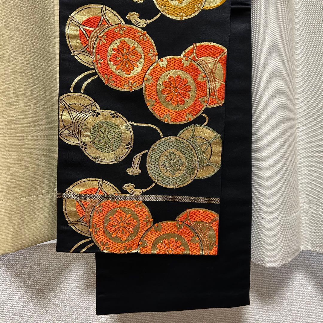 七五三 振袖と帯 セット 水色 7歳