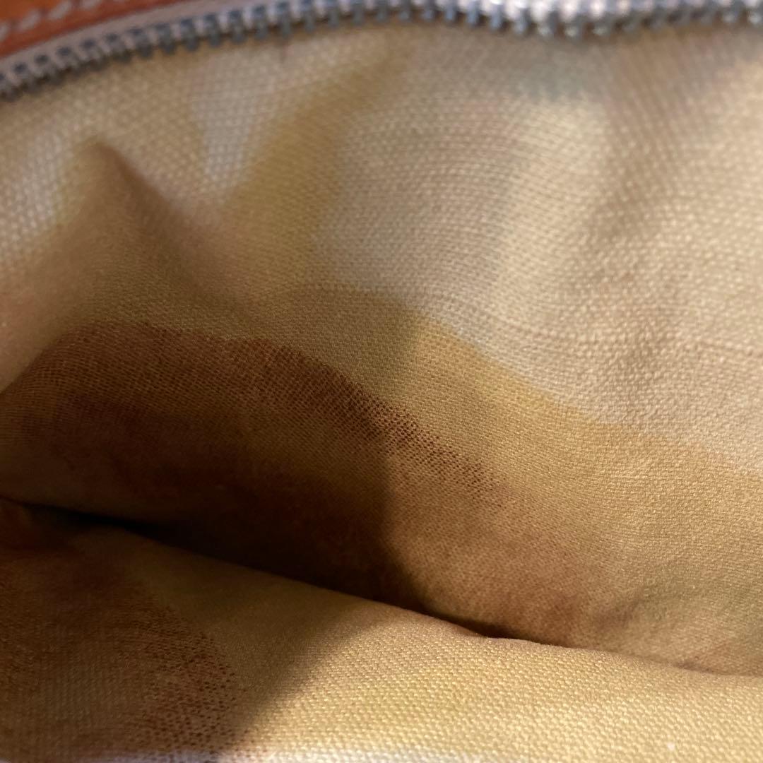 Daniel & Bob ブラウンレザートートバッグ