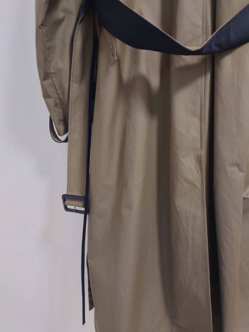 ジャケット・アウター stein OVERSIZED CONTRAST TRENCH COAT