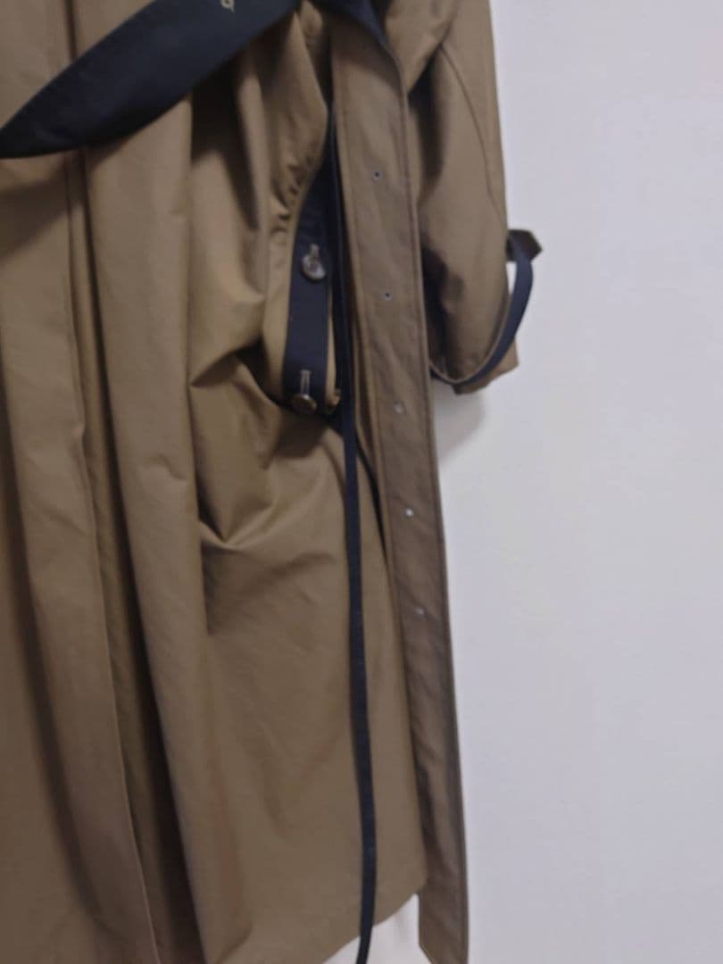 ジャケット・アウター stein OVERSIZED CONTRAST TRENCH COAT