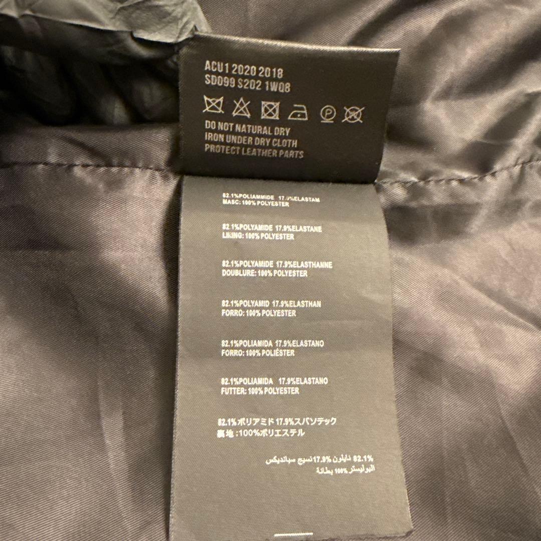 グリーン フード付きジャンパー