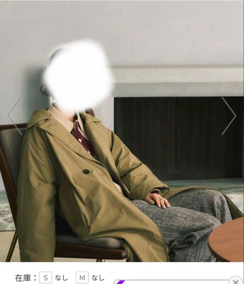 ナノユニバース　中綿　リバーシブルコート